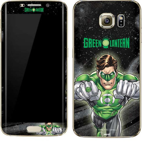 DC Comics Green Lantern Flying Action Pose Galaxy S7 Edge Skin