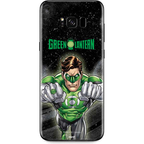 DC Comics Green Lantern Flying Action Pose Galaxy S8 Plus Skin