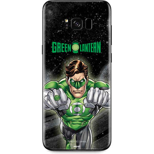 DC Comics Green Lantern Flying Action Pose Galaxy S8 Skin