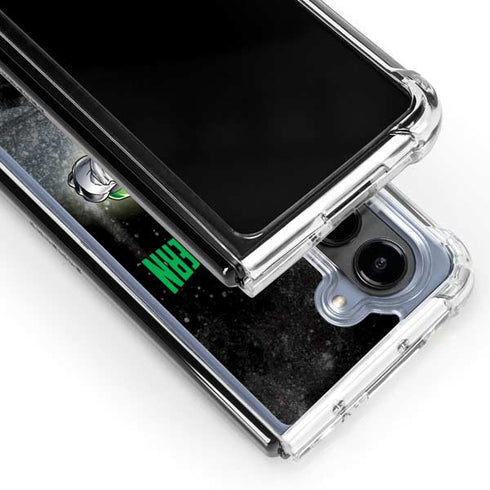 DC Comics Green Lantern Flying Action Pose Galaxy Z Fold5 5G Clear Case