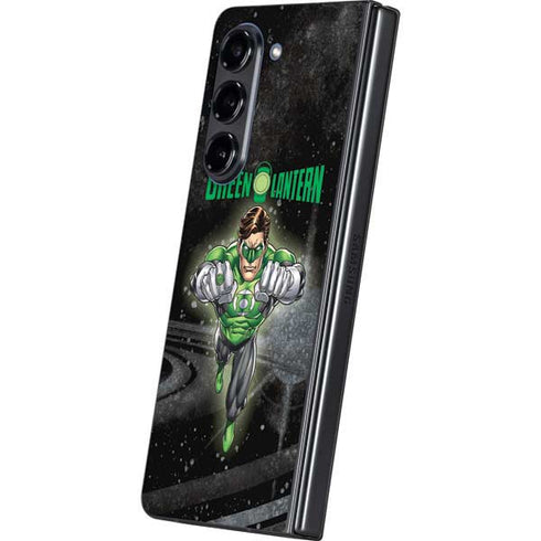 DC Comics Green Lantern Flying Action Pose Galaxy Z Fold5 5G Skin