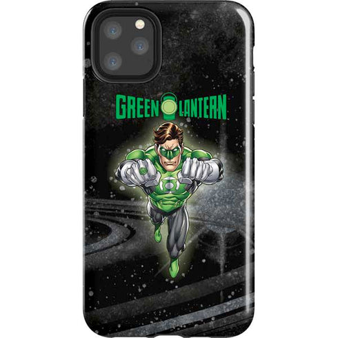 DC Comics Green Lantern Flying Action Pose iPhone Cases
