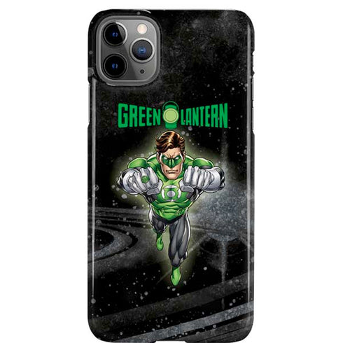 DC Comics Green Lantern Flying Action Pose iPhone Cases