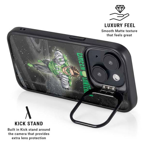 DC Comics Green Lantern Flying Action Pose iPhone 13 Kickstand Case
