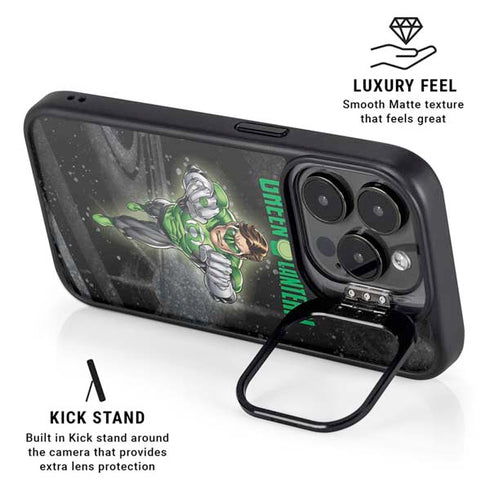 DC Comics Green Lantern Flying Action Pose iPhone 13 Pro Kickstand Case