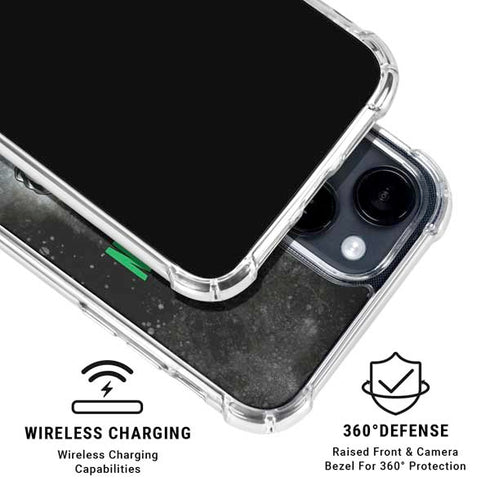 DC Comics Green Lantern Flying Action Pose iPhone 15 Clear Case