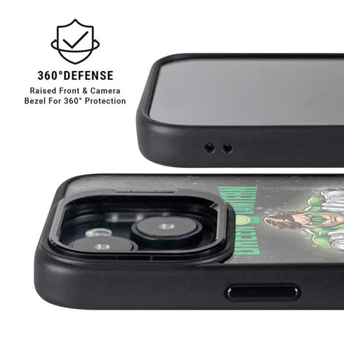 DC Comics Green Lantern Flying Action Pose iPhone 15 Plus Kickstand Case