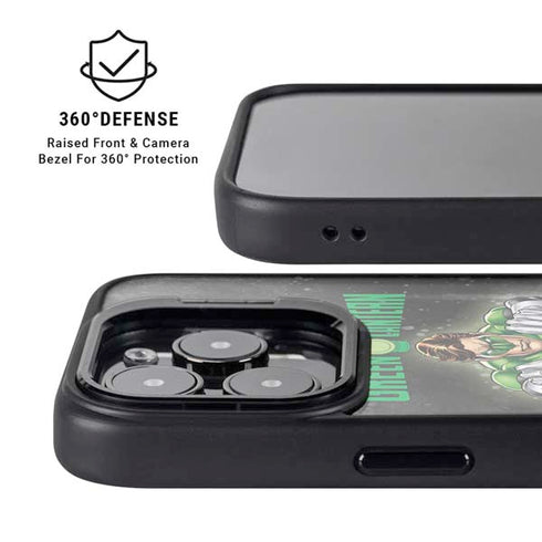 DC Comics Green Lantern Flying Action Pose iPhone 15 Pro Kickstand Case