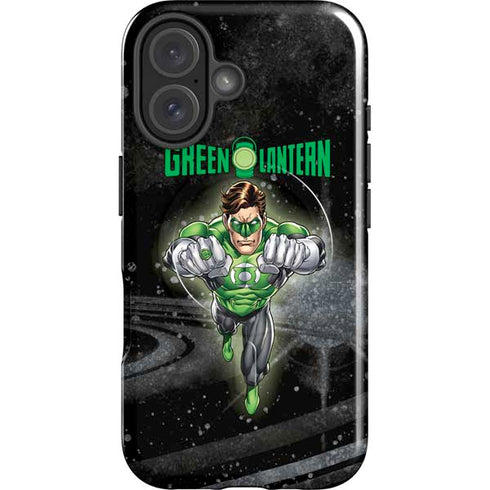 DC Comics Green Lantern Flying Action Pose iPhone 16 Plus Magsafe Impact Case