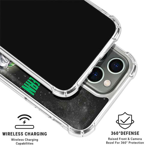 DC Comics Green Lantern Flying Action Pose iPhone 16 Pro Clear Case