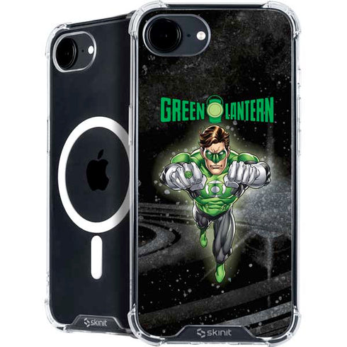 DC Comics Green Lantern Flying Action Pose iPhone 16e MagSafe Case