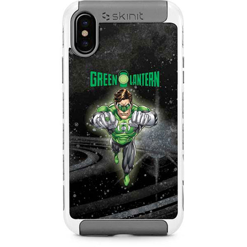 DC Comics Green Lantern Flying Action Pose iPhone Cases