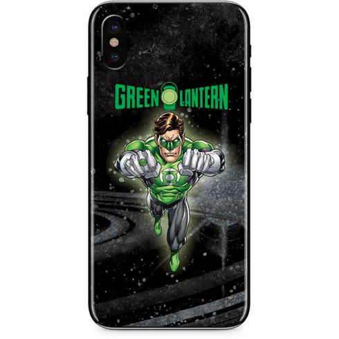DC Comics Green Lantern Flying Action Pose iPhone XS Max Skin