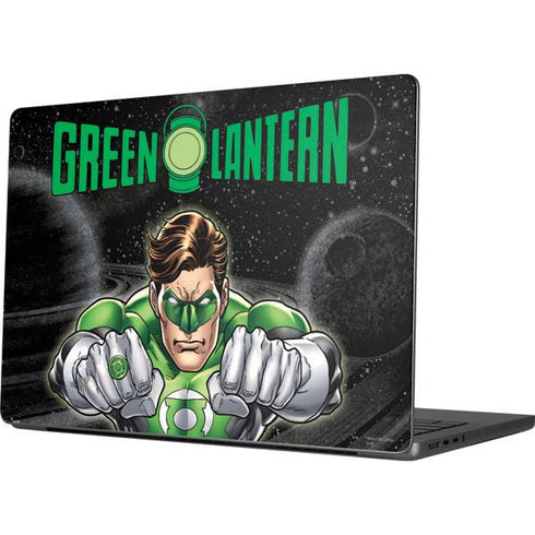 DC Comics Green Lantern Flying Action Pose Apple MacBook Pro 14-inch Skin