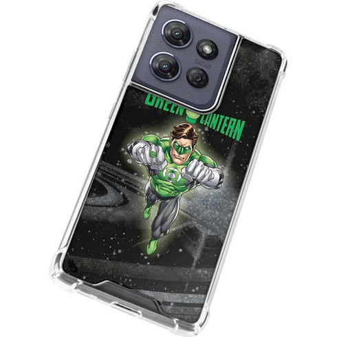 DC Comics Green Lantern Flying Action Pose Moto G Play 5G (2025) Clear Case