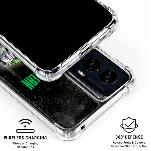 DC Comics Green Lantern Flying Action Pose Moto G Power 5G (2024) Clear Case