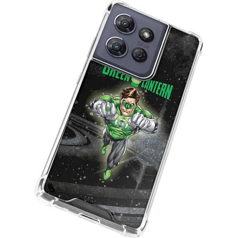 DC Comics Green Lantern Flying Action Pose Moto G Stylus 5G (2025) Clear Case