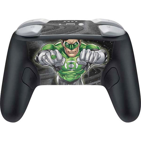 DC Comics Green Lantern Flying Action Pose Nintendo Switch 2 (2025) Pro Controller Skin