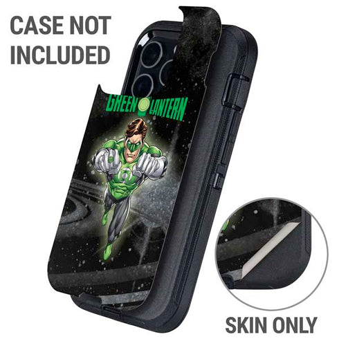 DC Comics Green Lantern Flying Action Pose Otterbox Defender iPhone Skin