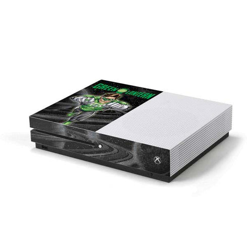 DC Comics Green Lantern Flying Action Pose Xbox One S Console Skin