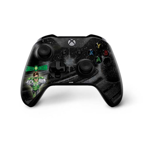 DC Comics Green Lantern Flying Action Pose Xbox One X Controller Skin