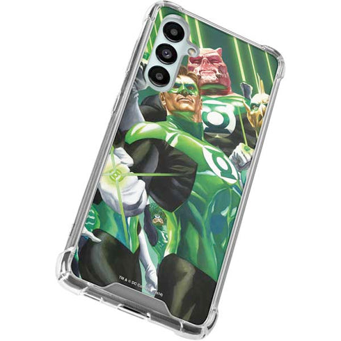 DC Comics Green Lantern Corps Team Art by Alex Ross Galaxy A16 5G Clear Case