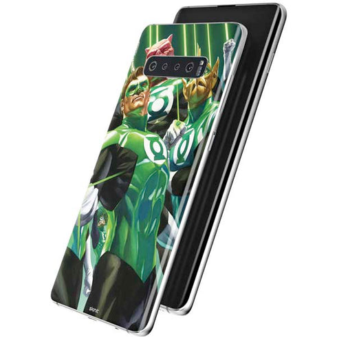 DC Comics Green Lantern Corps Team Art by Alex Ross Galaxy S10 Plus Skin
