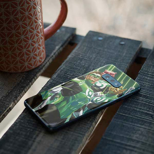 DC Comics Green Lantern Corps Team Art by Alex Ross Galaxy S10e Skin