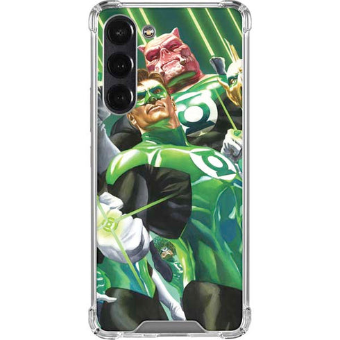 DC Comics Green Lantern Corps Team Art by Alex Ross Galaxy S24 FE Clear Case