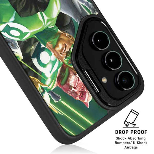 DC Comics Green Lantern Corps Team Art by Alex Ross Galaxy S24 FE Kickstand Case