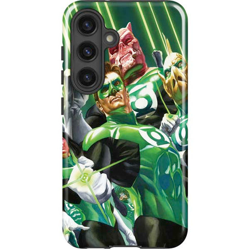 DC Comics Green Lantern Corps Team Art by Alex Ross Galaxy S25 Plus Impact Case