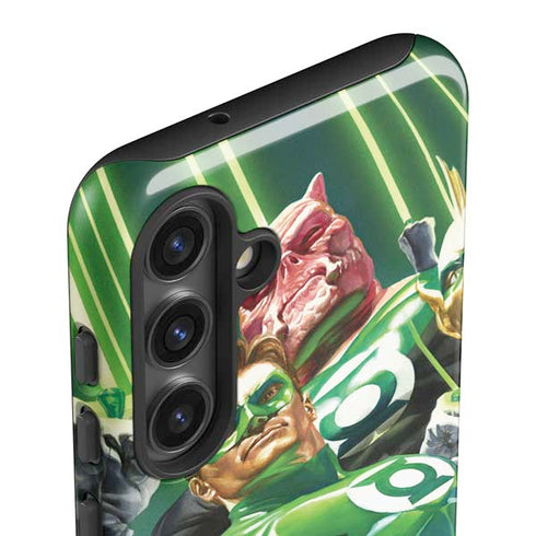 DC Comics Green Lantern Corps Team Art by Alex Ross Galaxy S25 Plus Impact Case