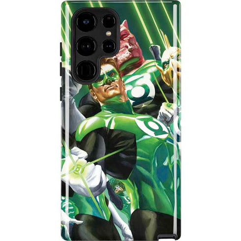 DC Comics Green Lantern Corps Team Art by Alex Ross Galaxy S25 Ultra Impact Case