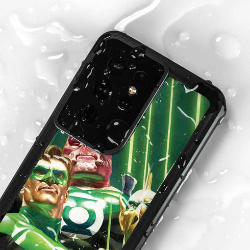 DC Comics Green Lantern Corps Team Art by Alex Ross Galaxy S24 Ultra Waterproof Case