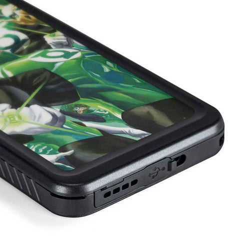 DC Comics Green Lantern Corps Team Art by Alex Ross Galaxy S24 Waterproof Case