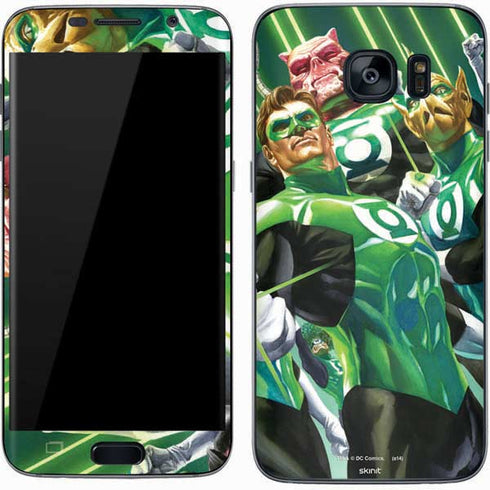 DC Comics Green Lantern Corps Team Art by Alex Ross Galaxy S7 Skin