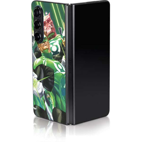 DC Comics Green Lantern Corps Team Art by Alex Ross Galaxy Z Fold5 5G Skin