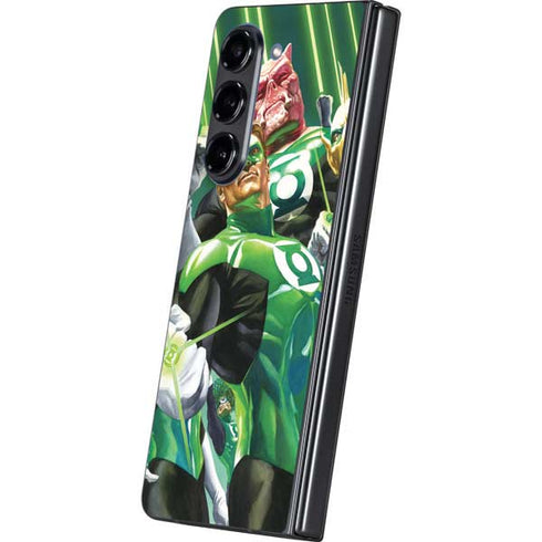 DC Comics Green Lantern Corps Team Art by Alex Ross Galaxy Z Fold5 5G Skin