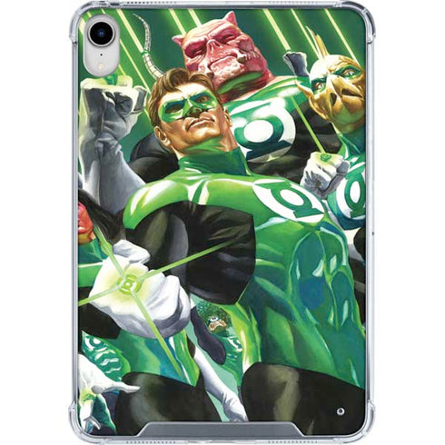 DC Comics Green Lantern Corps Team Art by Alex Ross iPad 11th Gen (2025) Clear Case