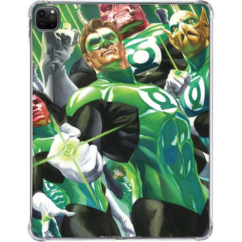 DC Comics Green Lantern Corps Team Art by Alex Ross iPad Pro 11in (2024) Clear Case
