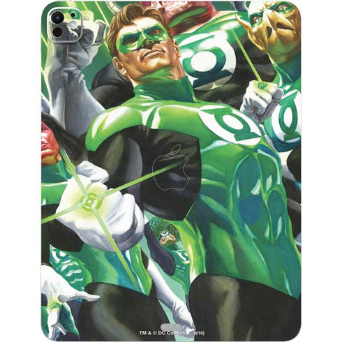 DC Comics Green Lantern Corps Team Art by Alex Ross iPad Pro 13in M4 (2024) Skin