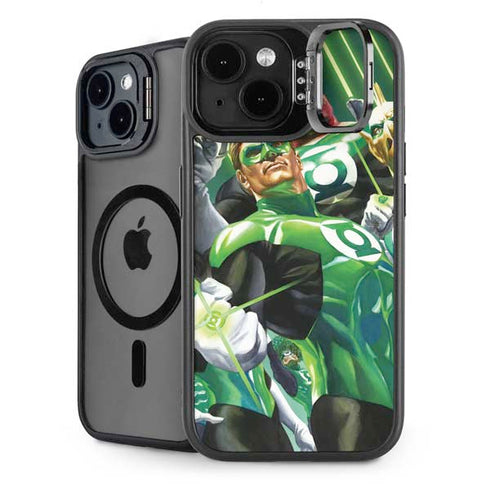 DC Comics Green Lantern Corps Team Art by Alex Ross iPhone 14 Kickstand Case