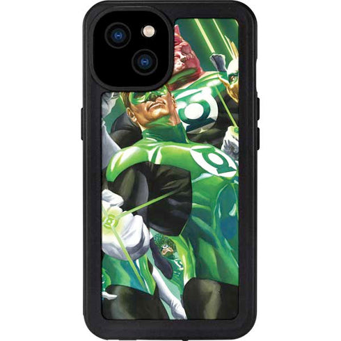DC Comics Green Lantern Corps Team Art by Alex Ross iPhone 15 Plus Waterproof Case