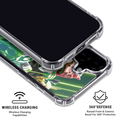DC Comics Green Lantern Corps Team Art by Alex Ross iPhone 16 MagSafe Case
