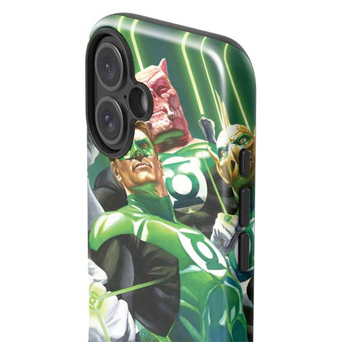 DC Comics Green Lantern Corps Team Art by Alex Ross iPhone 16 Plus Impact Case