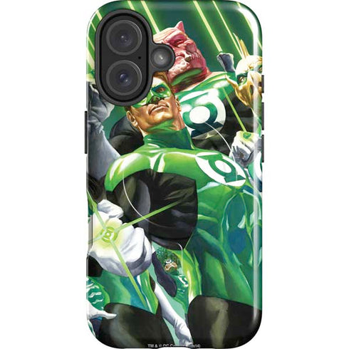 DC Comics Green Lantern Corps Team Art by Alex Ross iPhone 16 Plus Magsafe Impact Case