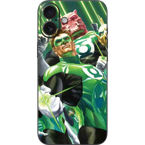 DC Comics Green Lantern Corps Team Art by Alex Ross iPhone 16 Plus Skin