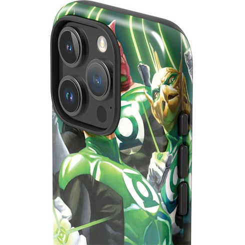 DC Comics Green Lantern Corps Team Art by Alex Ross iPhone 16 Pro Impact Case