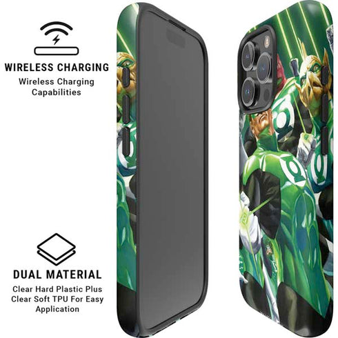 DC Comics Green Lantern Corps Team Art by Alex Ross iPhone 16 Pro Magsafe Impact Case