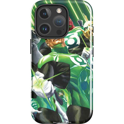 DC Comics Green Lantern Corps Team Art by Alex Ross iPhone 16 Pro Max Impact Case